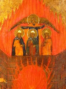 Die 3 Jünglinge im Feuerofen - The 3 young men in a fiery furnace